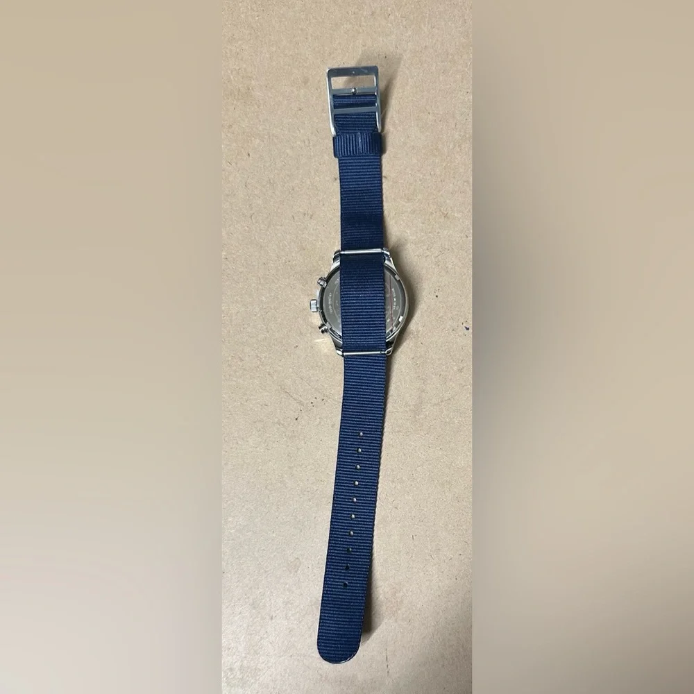 Timex Weston‎ Avenue 38mm Blue Strap Watch.